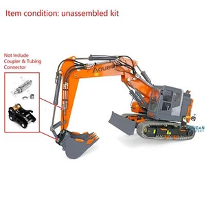 LESU Painted 1/14 Metal Aoue ET26L Hydraulic RC Excavator Pump Valve ESC GPS - Picture 1 of 6