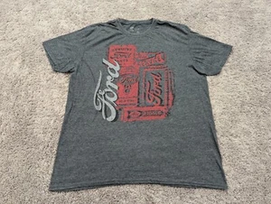 Camiseta Ford Hombre Extra Grande Gris Manga Corta - Imagen 1 de 7