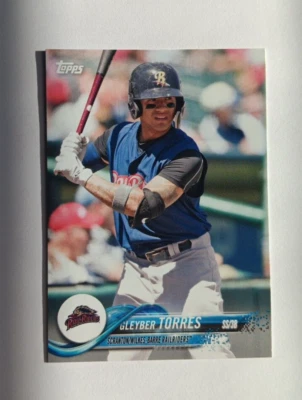 2018 Topps профессиональный дебют No50, Глейбер Торрес - Изображение 1 из 2