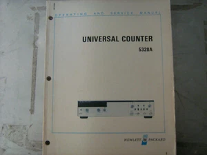 Betriebs- und Servicehandbuch Universalzähler 5328a HP Hewlett Packard - Bild 1 von 1