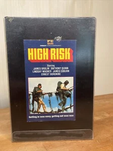 High Risk Betamax (Not VHS) James Brolin Anthony Quinn 1976 1984 Embassy Tested - Picture 1 of 5