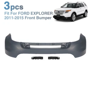 Fits For 2011-2015 Ford Explorer Front Upper Bumper Cover BB5Z-17D957-BPTM - Picture 1 of 14