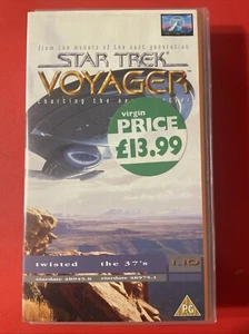 Star Trek Voyager 1:10 Twisted / The 37’s VHS Made In UK Paramount TV Episodes - Picture 1 of 3