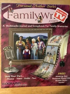 A Multimedia Journal & Scrapbook CD Rom Biography Software 1999 Vintage - Bild 1 von 4