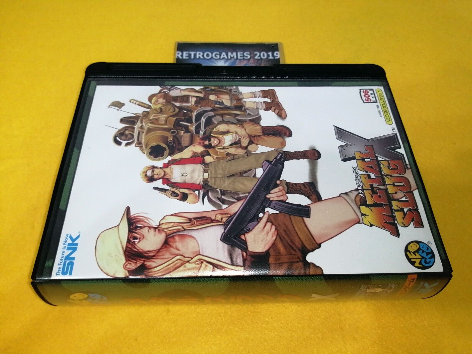 METAL SLUG X  Neo Geo SNK for Neogeo AES REG CARD  SUPER RARE