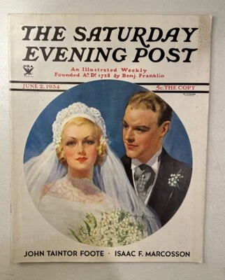 1934 June 2nd The Saturday Evening Post Magazine (SP1) - Image 1 of 2