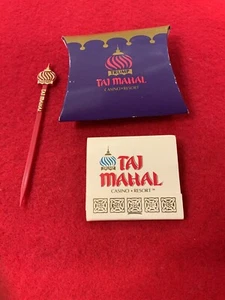 VINTAGE TAJ MAHAL CASINO-RESORT MEMORBILA - Picture 1 of 3