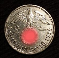 Sammlerstück 2 Reichsmark 1938, E, Paul von Hindenburg