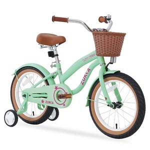 MEGHNA 16 Inch Kids Bike Child Bicycle with Training Wheels Single Speed - Picture 1 of 36