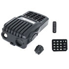 Walkie Talkie Front Outer Protective Case Cover With Keyboard For IC-V80E
