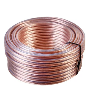 50m Ring OFC Kupfer 99,99% Lautsprecherkabel 2 x 4,0 mm² Made in Germany 50 m - Bild 1 von 3