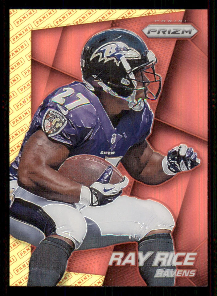 2014 Panini Prizm Prizms Panini Logo #42 Ray Rice - Image 1 of 2