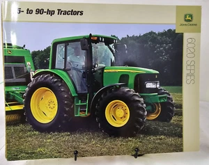 JOHN DEERE 65TO 90 6020 TRAKTOR VERKAUFSPROSPEKT - Bild 1 von 2