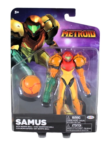 Jakks Pacific World of Nintendo Metroid Prime 2 Samus Aran w/ Morph Ball Figure Cover