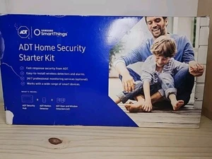 Sealed ADT Home Security Starter Kit Samsung SmartThings White NEW - Picture 1 of 3