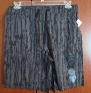 New Disney Parks Villians Hades + Shorts Large Cotton Elastane Waist 37 Side 21 - Picture 1 of 5