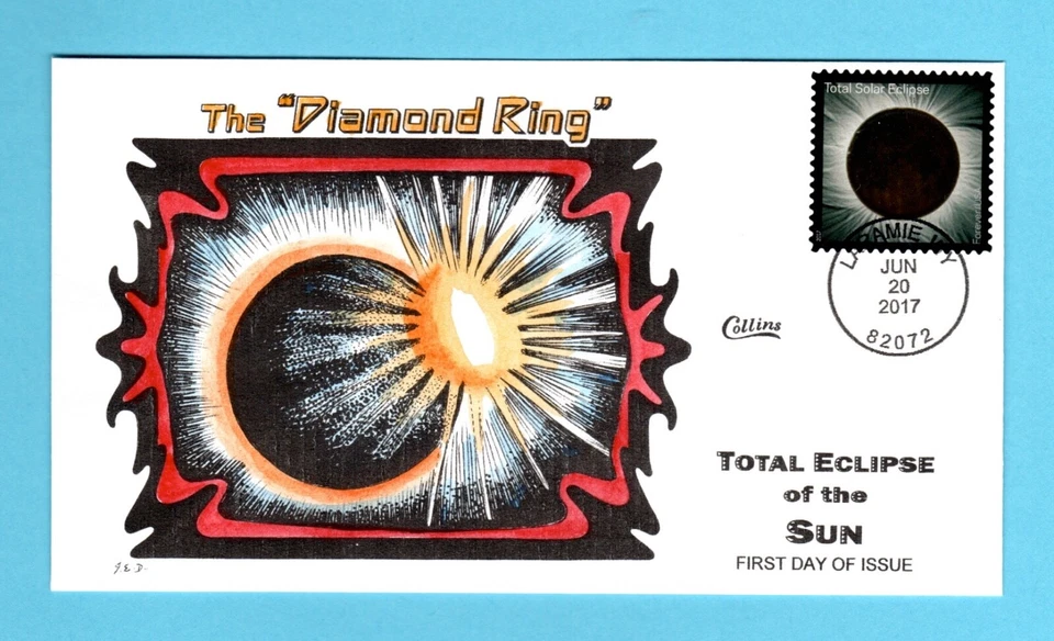 The Diamond Ring - Total Eclipse of Sun - 06/20/2017 Laramie, WY - Image 1 of 1