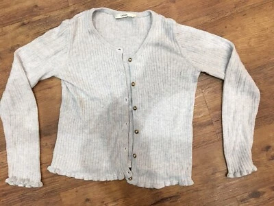 Cárdigan de manga larga para niñas (George) edad: 9-10 color: gris Foto 1 de 2