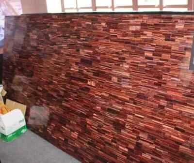 48" x 30" Red Tiger Eye Marble Table Slabs semi precious stones handmade Work - Image 1 of 4