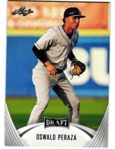 2021 Oswald Peraza Leaf Draft Rookie - New York Yankees - Picture 1 of 2
