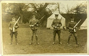 WW1 British Cavalry RPPC Photo Postcard (W2) - Picture 1 of 2