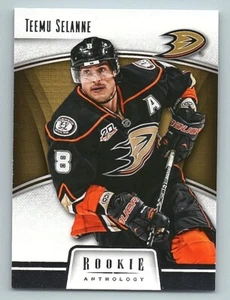 2013-14 Panini Rookie Anthology Anaheim Ducks Teemu Selanne #4 - Picture 1 of 2