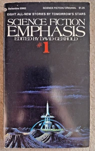 Science Fiction Emphasis #1   ed. Gerrold   US 1974 PB   Michael Bishop++ - Picture 1 of 7