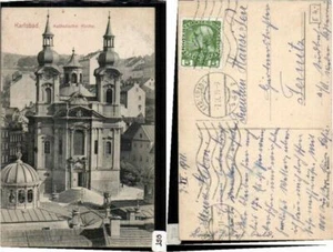 71070,Karlsbad Katholische Kirche 1908 - Imagen 1 de 1