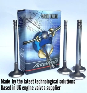 4 EXHAUST VALVES FIT SH01-12-121 MAZDA SHY1, SHY4, SHY6, SHY8 MAZDA 3/6 2.2D - Picture 1 of 6