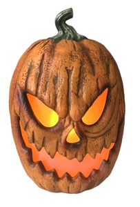 Halloween Calabaza 18" Luces Parpadeantes Hablando Podrido Jack o Linterna Molde Soplado - Imagen 1 de 9