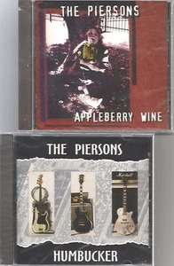 2 New CD's by THE PIERSONS "Humbuckler" & "Appleberry Wine" Replacements like - Picture 1 of 2