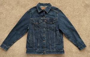 Chaqueta de Camionero Denim Vintage Levi’s Hecha en EE. UU. 73607 1207 Para Hombres Pequeña Clásica Azul - Imagen 1 de 12