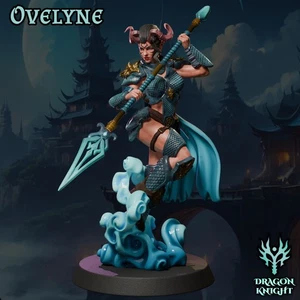 Dungeons & Dragons Playable Character - Female Dragonborn Ovelyne - Fighter - Picture 1 of 11