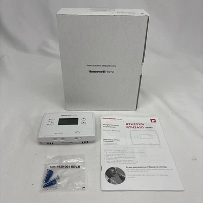 Honeywell Home RTH2510/RTH2410 Programmable Thermostat - Image 1 of 4