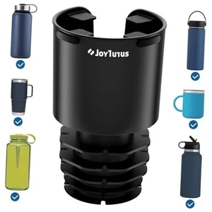  Auto Getränkehalter Expander mit verstellbarem Boden, passend für Durchmesser Medium*1 schwarz - Bild 1 von 6