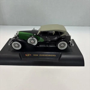 Signature Models 1934 Duesenberg Die Cast Vehicke 1:32 scale Green & Black NIB - Picture 1 of 11