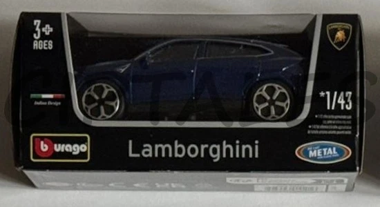 Bburago Lamborghini Urus - Scala 1:43 burago 1/43 Blue Blu - Immagine 1 di 1