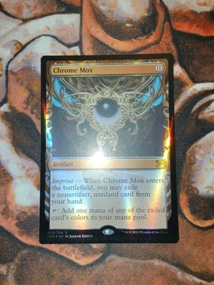 FOIL Chrome Mox Masterpiece Series: Kaladesh Inventions MTG Magic the Gathering - Image 1 of 2