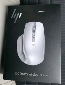 HP Wireless Mouse 930 Creator wireless 7 buttons rechargeable wireless Bluetooth - Photo 1/2