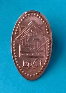 UNITED KINGDOM PAVILION EPCOT WORLD SHOWCASE WDW PRESSED PENNY DISNEY RETIRED - Picture 1 of 1