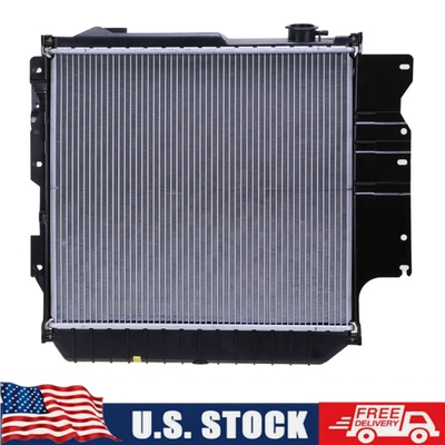 Aluminum Radiator For 1987-2004 2005 2006 Jeep Wrangler 2.4L 2.5L 4.0L 4.2L 1682 Foto 1 de 4