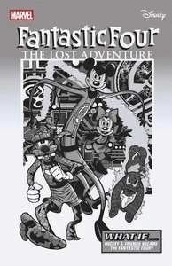 FANTASTIC FOUR #3  1:100 MANGIATORDI B&W WHAT IF? HOMAGE VARIANT - Picture 1 of 1