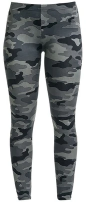 Urban Classics Leggings Damen Ladies Camo Leggings darkcamo Basics, Streetwear - Bild 1 von 4
