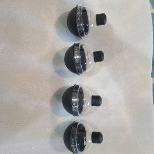 Silikon Eiskugel Formen für Whisky - 4er Set Runde Maker mit Deckel für Cockta - Bild 1 von 6