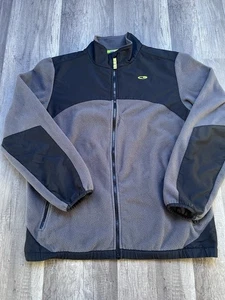 Champion grau-schwarze Oakley Fleecejacke Gr. XL)16-18 - Bild 1 von 7