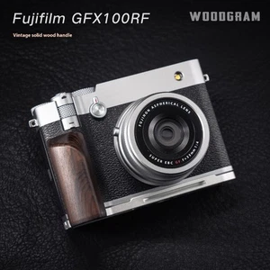 Empuñadura de cámara mango de madera maciza placa L con Arca adecuado para Fuji GFX100RF - Imagen 1 de 17