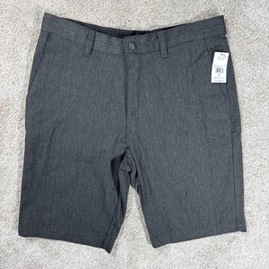Volcom Men's Sz 34 Gray VMonty Shorts New with Tags - Picture 1 of 10