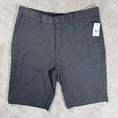 Volcom Men's Sz 34 Gray VMonty Shorts New with Tags - Image 1 of 4