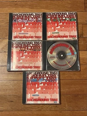 The Hollywood Edge Background Trax Sound Effect CD Library Set - Image 1 of 4