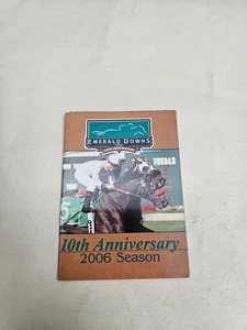 ES25 Emerald Downs Race Track 2006 Horse Racing Pocket Schedule - FSN Northwest - Picture 1 of 2